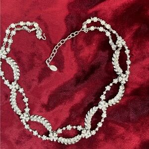 Vintage crystal necklace, about 25 years old.